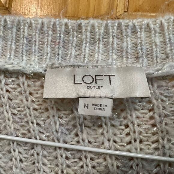 Beautiful sparkle thread loft sweater size medium - Picture 5 of 5